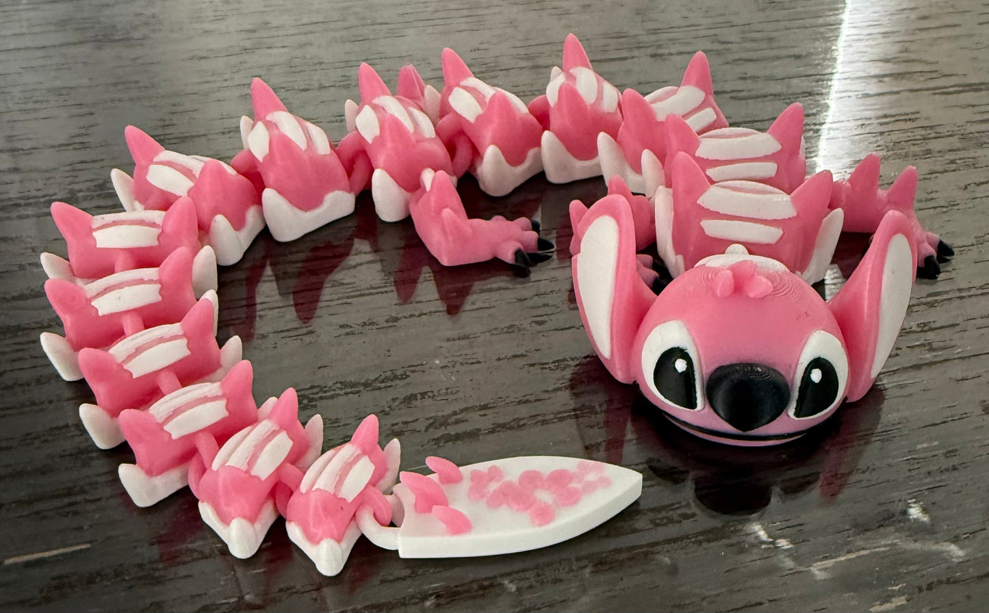 Alien dragon girl  articulated