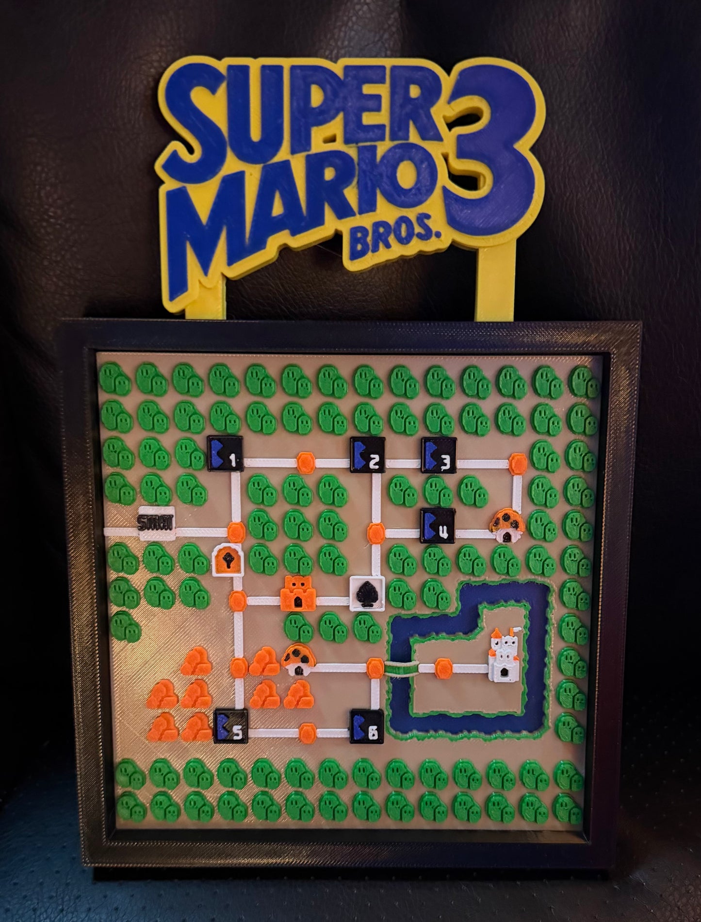 Super Mario 3 map 