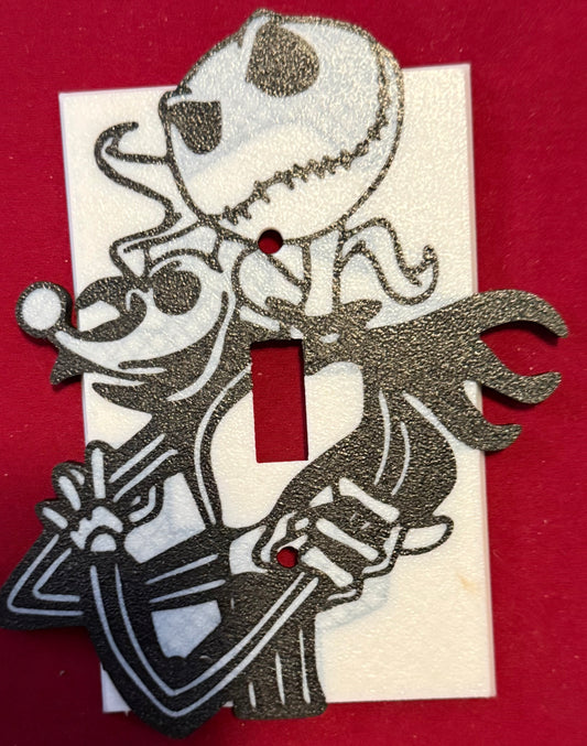 Nightmare before Christmas  light switch plate ￼￼