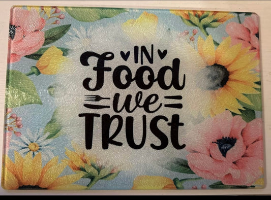 In food we trust