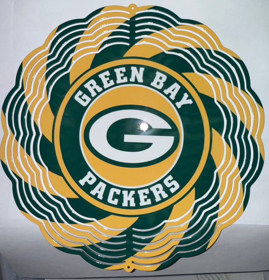 Green Bay packers wind spinner