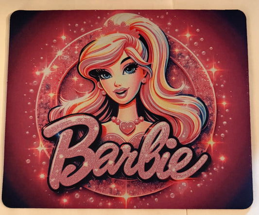 Barbie mouse pad