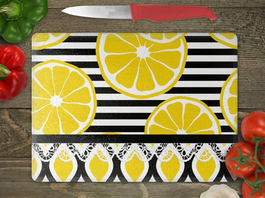 Lemon glass cutting board