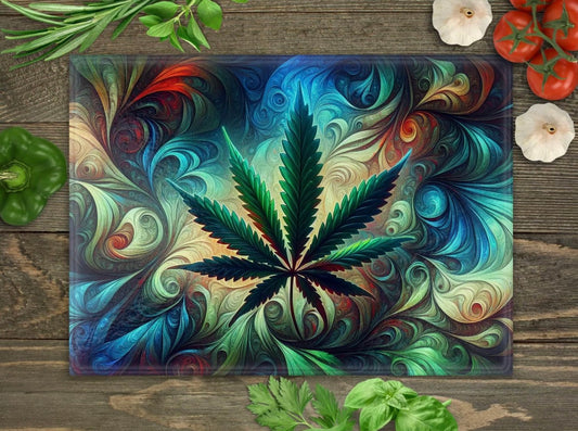 Weed cutting board