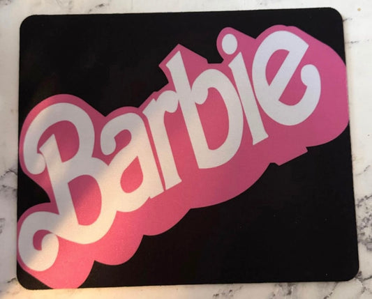 Barbie mouse pad