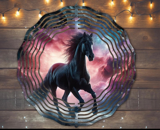 Horse wind spinner