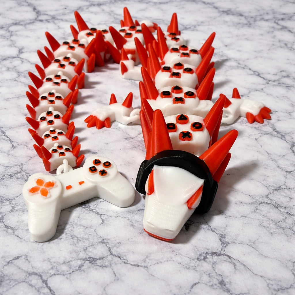 Gamer dragon