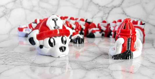 Dalmatian firefighter ￼